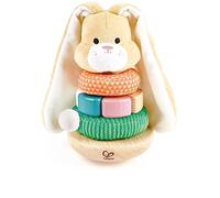 Hape-Coniglietto Lungo, Giocattoli Assortiti e impilabili, dai 10 Mesi in su, E0107