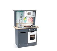 CUCINA completa TOP CHEF in legno GRIGIA giochi di imitazione HAPE compatta E316