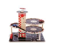 Hape Garage in Legno | Rampa per auto con 4 piani di parcheggio