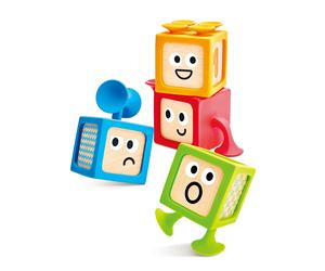 Hape Giocattolo Suction & Sensory Blocks