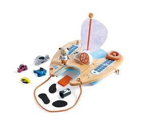 Hape Green Planet Explorers Il catamarano di Ben