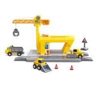 Hape Gru ferroviaria da Costruzione Bambini|Set espandibile per Giochi creativi