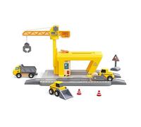 Hape Gru ferroviaria da Costruzione Bambini|Set espandibile per Giochi creativi