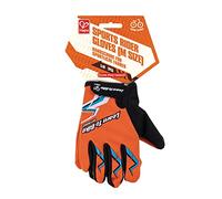 Hape - Guanti da motocross, bici e balance bike con cinturino regolabile e chiusura a strappo per bambini taglia M (5-6 anni)