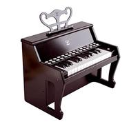 Hape Impara con le Luci - Piano Nero | Pianoforte elettrico con 25 tasti che si illuminano per imparare a suonare dai 3 anni in su