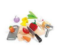 GLI ESSENZIALI PER LA CUCINA attrezzi utensili HAPE gioco di imitazione IN LEGNO