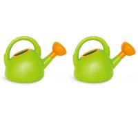Hape Innaffiatoio, Verde, Giocattoli da Spiaggia e da Giardino, per Bambini dai 24 Mesi in su (Confezione da 2)