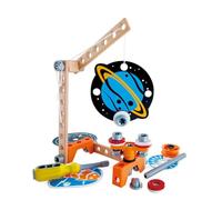 LABORATORIO SCIENTIFICO MAGNETICO junior inventor 34 PEZZI gioco HAPE in legno e