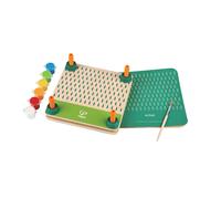 PRESSA PER FIORI flower press diy kit NATURE FUN bamboo HAPE età 5+