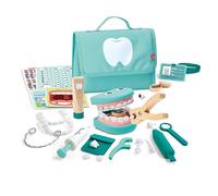 Hape Kit Dentista, Set da Gioco di Ruolo per Bambini, Gioco educativo con Strumenti realistici