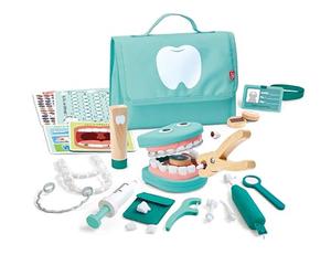 Hape Kit Dentista, Set da Gioco di Ruolo per Bambini, Gioco educativo con Strumenti realistici