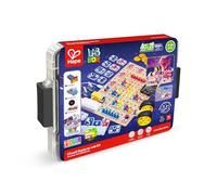Hape Kit laboratorio dei circuiti | Kit Scientifico Interattivo con Progetti Elettronici | Sistema di Circuiti con Blocchi Magnetici Funzionali | Gioco STEM da 8 anni in su