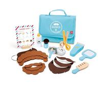 Hape Kit Parrucchiere, Set da Gioco per Bambini con Strumenti realistici, Gioco di Ruolo Creativo