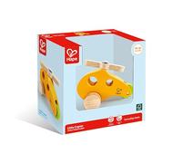 Hape Mini Elicottero | Giocattolo in legno resistente | Per bambini dai 10 mesi