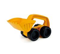 Hape Monster Digger - Piccolo Scavatore da Spiaggia - Ruspa Gialla con Paletta per Gioco all’Aperto Bambini/e dai 18 Mesi