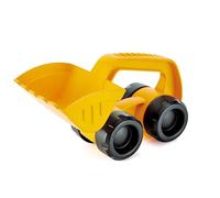 Hape Monster Digger - Piccolo Scavatore da Spiaggia - Ruspa Gialla con Paletta per Gioco all’Aperto Bambini/e dai 18 Mesi