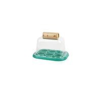 Hape Nature Fun - Serra per piccoli giardinieri: mini-serra per semi con stampi di bambù e vasi di carta adatta dai 4 anni in su