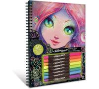 Hape - Nebulous Star NS11111 Colouring Book, 9 Piece Set, Black