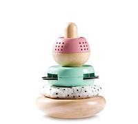 Hape Piramide impilabile Stina in legno e tessuto