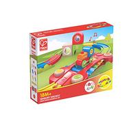 SET TRENO SENSORIALE colorato TRENINO in legno HAPE pista primi sensi E3822 età
