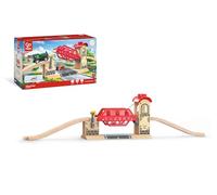 PONTE LEVATOIO lifting bridge HAPE ferrovia in legno E3709 età 3+