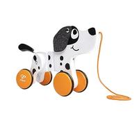 Hape Pull Along Dalmata 12M+ Multicolore