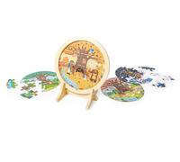 Hape Puzzle a strati delle 4 stagioni - Set di Puzzle Tematici per Bambini, Gioco di Logica e Sviluppo delle Abilità Motorie
