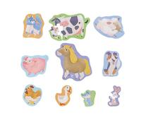 Hape Puzzle della fattoria - Set di Puzzle Tematici per Bambini, Gioco di Logica e Sviluppo delle Abilità Motorie