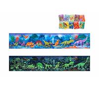 Puzzle Dinosauri fosforescente Puzzle da 200 pezzi che si illumina al buio