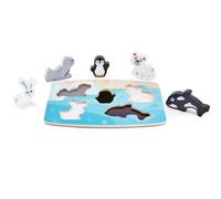 Puzzle tattili Hape Animali polari 1 St