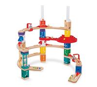 Hape Quadrilla - Set avanzato di codifica | Pista per biglie in legno di ultima generazione per imparare il Coding giocando dai 6 anni in su