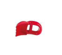 Hape Scavatrice Manuale, Rosso, Giocattoli da Spiaggia e da Giardino, per Bambini dai 18 Mesi in su