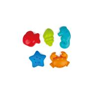 Hape Set di giocattoli per sabbia e spiaggia Creature marine Multicolore