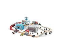 MEGA METROPOLI scatola con coperchio HAPE set treno E3773 età 3+