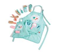 Hape Set Salone di Bellezza per Bambini - Kit da Parrucchiere con Strumenti e Accessori per Creare Acconciature alla Moda