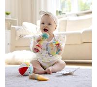 Hape Set sensoriale per Lo Sviluppo di Giocattoli per Bambini 5 in 1