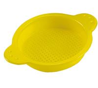 Hape Setaccio piccolo, Giallo, Giocattoli da Spiaggia e da Giardino, per Bambini dai 18 mesi in su