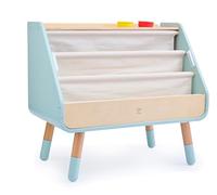 Hape Tavolo da lettura e da disegno - Cavalletto e libreria in uno, lavagna bianca e lavagna 2 in 1, spazio di archiviazione e accessori, tavolo Maltico ergonomico in legno con funzione di