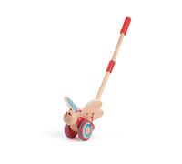 Hape Farfallina colorata da trainare |Farfalla che batte le ali | Giocattolo in legno per bambini dai 12 mesi