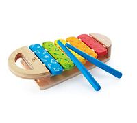 Hape Xilofono Arcobaleno | Robusto Gioco Musicale in Legno per Imparare Suoni e Colori a Partire dai 12 Mesi