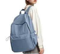 hapfoxx Zaini Scuola Superiore Ragazza Zaino per la Scuola Media Zaino Università Leggero Laptop Backpack Women Casual Daypack College Bag for Girls Zaini Adolescenti Quotidiano Zainetto,Blu