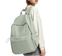 hapfoxx Zaini Scuola Superiore Ragazza Zaino per la Scuola Media Zaino Università Leggero Laptop Backpack Women Casual Daypack College Bag for Girls Zaini Adolescenti Quotidiano Zainetto,Verde