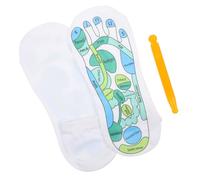 HAPINARY 1 Paio Calzini Per Massaggio Ai Piedi Calze Tabi Strumento Di Riflessologia Terme Massaggiatore Del Cuoio Capelluto Del Piede Calzino Penna Presa Pilato Pantofola Spandex