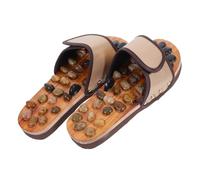 HAPINARY 1 Paio Ciabatte Massaggianti Pebble per Stimolazione Dei Agopuntura Asciugatura Rapida Comfort per Ufficio e Uso
