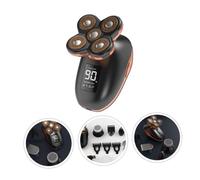 HAPINARY 1 Pc Rasoio rasoi per uomo professionale Calvo Uomini tagliacapelli per uomo baffi portatili trimmer barbera musi rasante taglia barba elettrico taglierina utile AbS Black