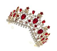 HAPINARY 1 Pz Da Sposa Elegante Tiara Cristallo Strass Fascia Chioma Sposa Matrimonio Addii Nubilato Fidanzamento Ballo Festa Concorso Occasione