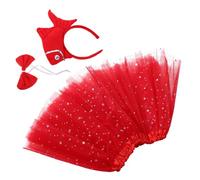 HAPINARY 1 Set Costume Ocean Animali Marino per Cerchietto e Gonna Tulle Outfit Carino per Halloween e Feste Compleanno