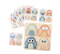 HAPINARY 1 Set Puzzle da Costruire per Giocattolo di Abbinamento per La Prima Educazione I Colorano Il Giocattolo Cognitivo Giocattolo per in Legno di Legno