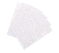 HAPINARY 10 Fogli Di Carta Per Isolamento Ciglia Adesivi Per Mappatura Ciglia Forniture Per Estensione Strumenti Trucco Adesivo Per Estensione