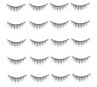 HAPINARY 10 Paia Ciglia Finte Naturali Leggere Estensioni Ciglia Sottili Singole Per Donna Trucco